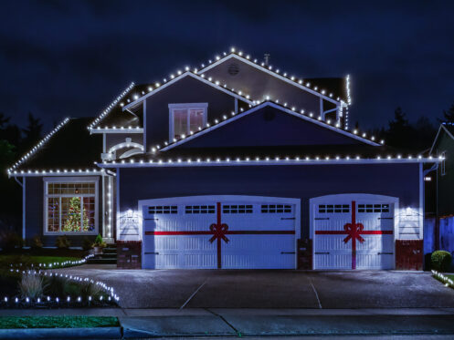 How to Safely Install Outdoor Holiday Lighting