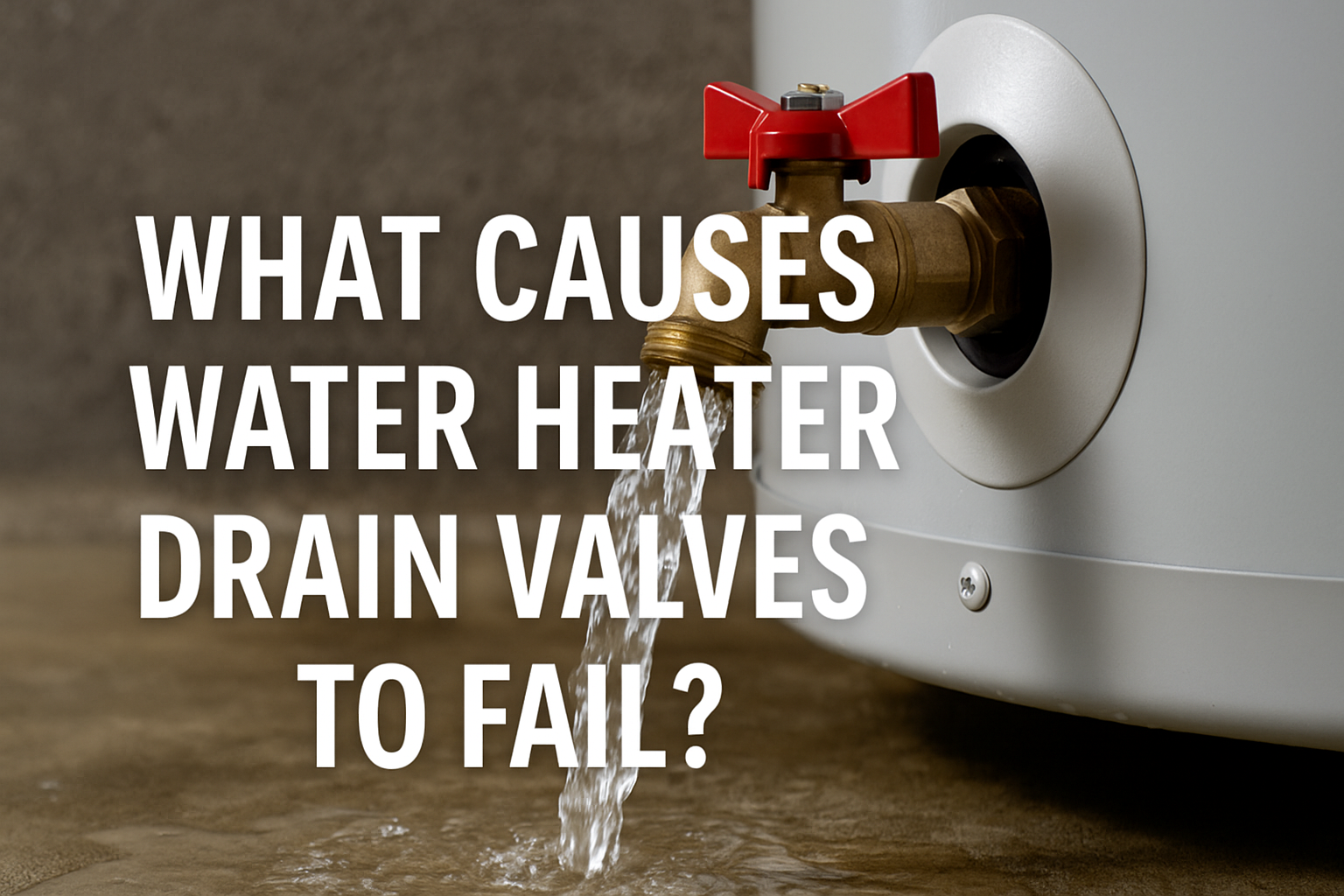 What Causes Water Heater Drain Valves to Fail?